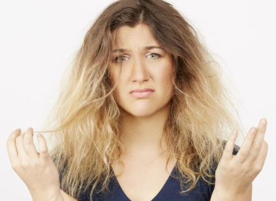Cheveux abîmés