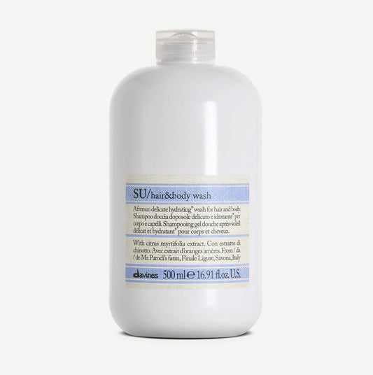 Shampoing douche après soleil